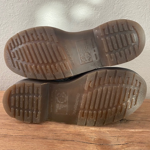 Vintage 1919 Doc Martens steel toe 10 eyelet boots size 6 - Picture 8 of 11